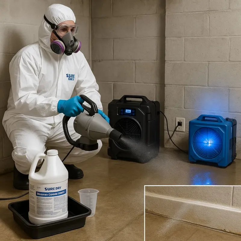 Sanitization and Odor Removal process in Le Mars, IA